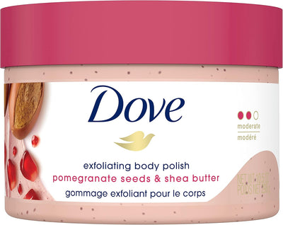 Exfoliating Body Polish | Macadamia & Rice Milk + Pomegranate & Shea Butter (298G Each)