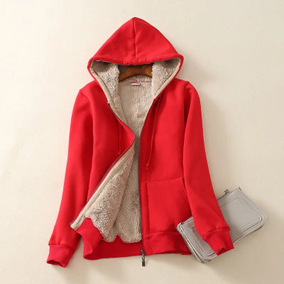 Womens Outerwears Cashmere Winter Warm Coats Thick Parka Warm Hooded Coat Women Jacket Parka Basic Jacket Women'S Clothing
