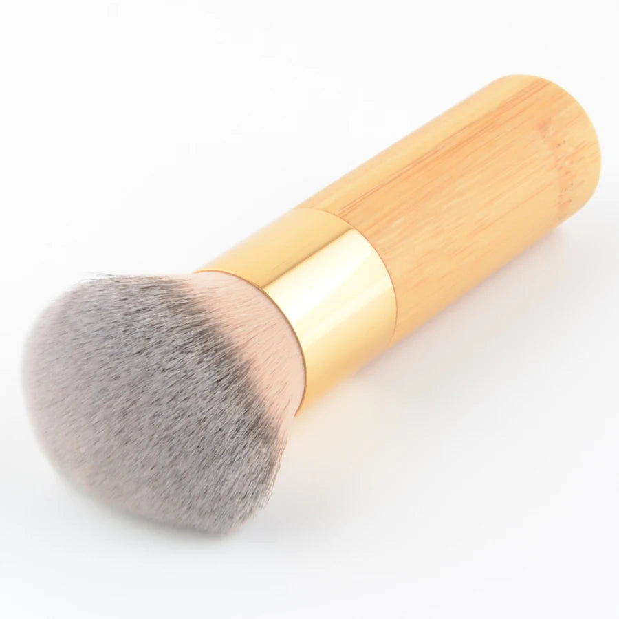 1pc Super Soft Powder Make up brushes Foundation Blusher makeup brush Shadow blending contour Professional High quality bamboo