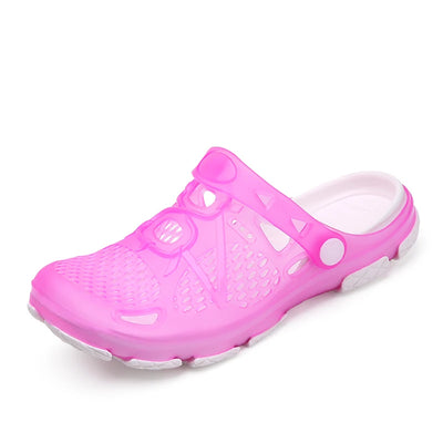 2020 blue Clogs Women Sandals  Shoe EVA Lightweight Unisex Colorful Shoes Outdoor  Wading Summer Beach Sandles