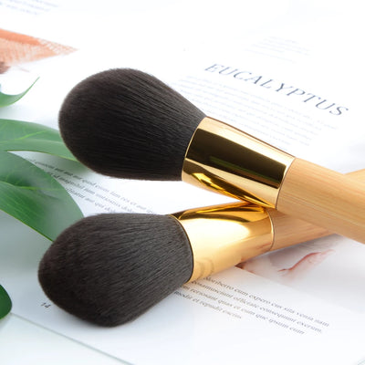 1pc Super Soft Powder Make up brushes Foundation Blusher makeup brush Shadow blending contour Professional High quality bamboo