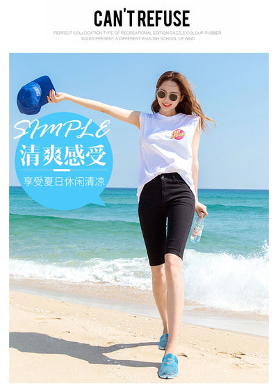 2020 blue Clogs Women Sandals  Shoe EVA Lightweight Unisex Colorful Shoes Outdoor  Wading Summer Beach Sandles