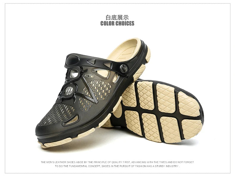 2020 blue Clogs Women Sandals  Shoe EVA Lightweight Unisex Colorful Shoes Outdoor  Wading Summer Beach Sandles