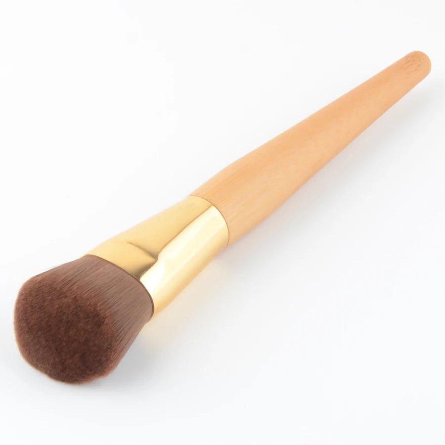 1pc Super Soft Powder Make up brushes Foundation Blusher makeup brush Shadow blending contour Professional High quality bamboo