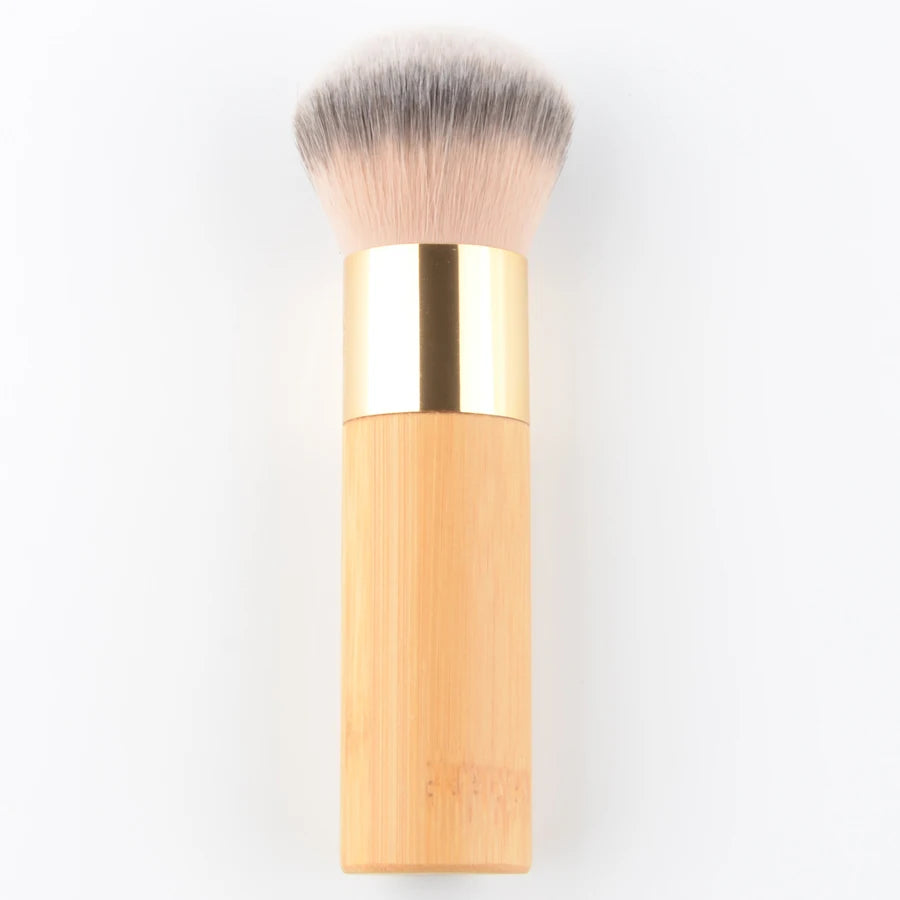 1pc Super Soft Powder Make up brushes Foundation Blusher makeup brush Shadow blending contour Professional High quality bamboo