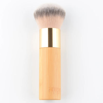 1pc Super Soft Powder Make up brushes Foundation Blusher makeup brush Shadow blending contour Professional High quality bamboo