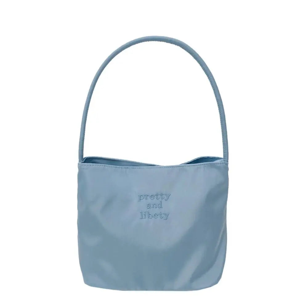 Women's High Capacity Handbag Underarm Handbag Shoulder Bag Embroidered Letters Underarm Bag Handbags Tote Bags