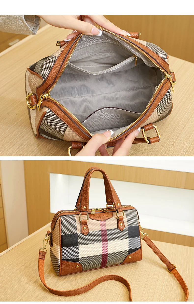 Women's Bag Tote Bag Light Luxury Shoulder Bag Large Capacity Handbag Casual Fashion Versatile Commuter Large Bag Brand Niche High-End 2025 New Handbag Casual Bag