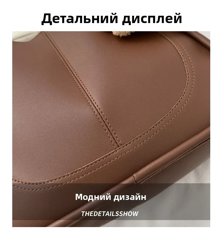 Large Capaci Buet Bag Women's Handbag 2023 New Retro Versatile Single oulder Bag Quali Tote Bag for Work And Commuting