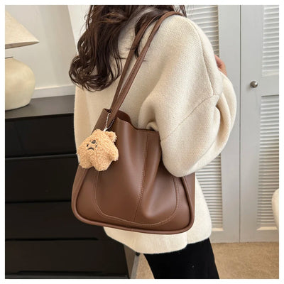 Large Capaci Buet Bag Women's Handbag 2023 New Retro Versatile Single oulder Bag Quali Tote Bag for Work And Commuting