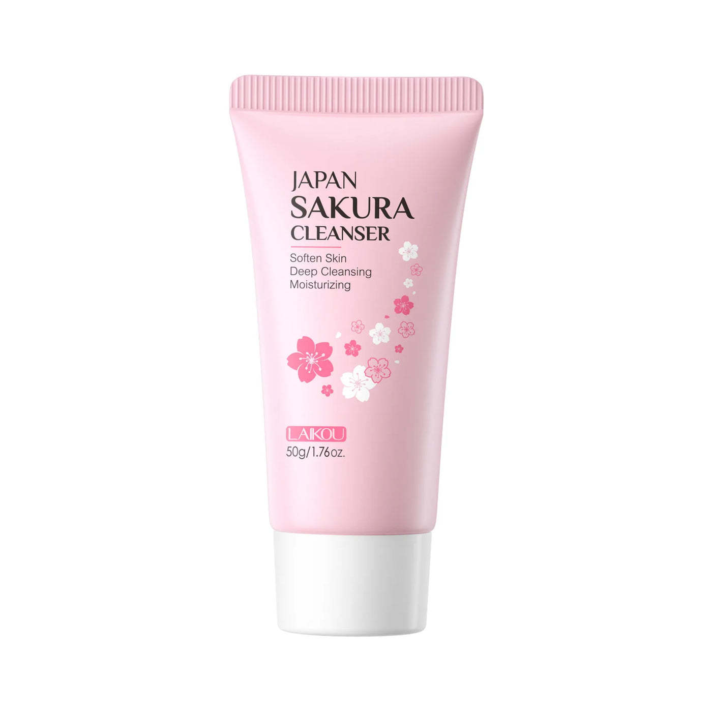 Sakura Cleanser Rich Foam Deep Clean Remove Grease Improve Oily Face Wash Cream Gentle Moisturizing Remove Blackhead CleanserSak