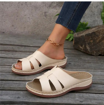 Women Shoes Sandals Summer Non-Slip Women's Sandals Slip On Women's Shoes Wedge Sandals Woman Outdoor Female Slipper Footwear