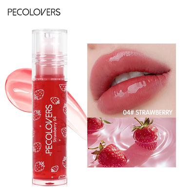 Moisturizing Hydrating & Nourishing Lip Balm,Fresh Fruit Flavor Lip Oil,Suitable for Daily Lip Care