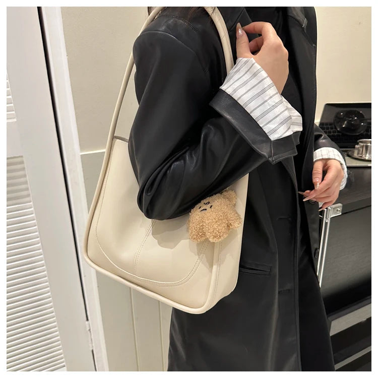 Large Capaci Buet Bag Women's Handbag 2023 New Retro Versatile Single oulder Bag Quali Tote Bag for Work And Commuting