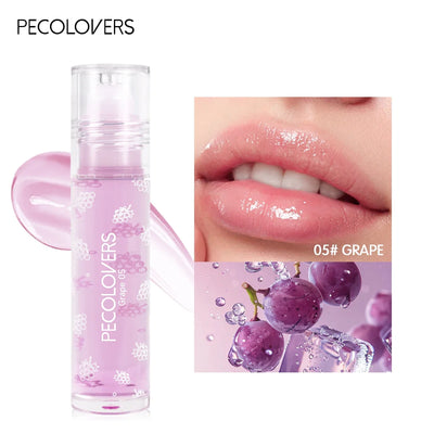 Moisturizing Hydrating & Nourishing Lip Balm,Fresh Fruit Flavor Lip Oil,Suitable for Daily Lip Care