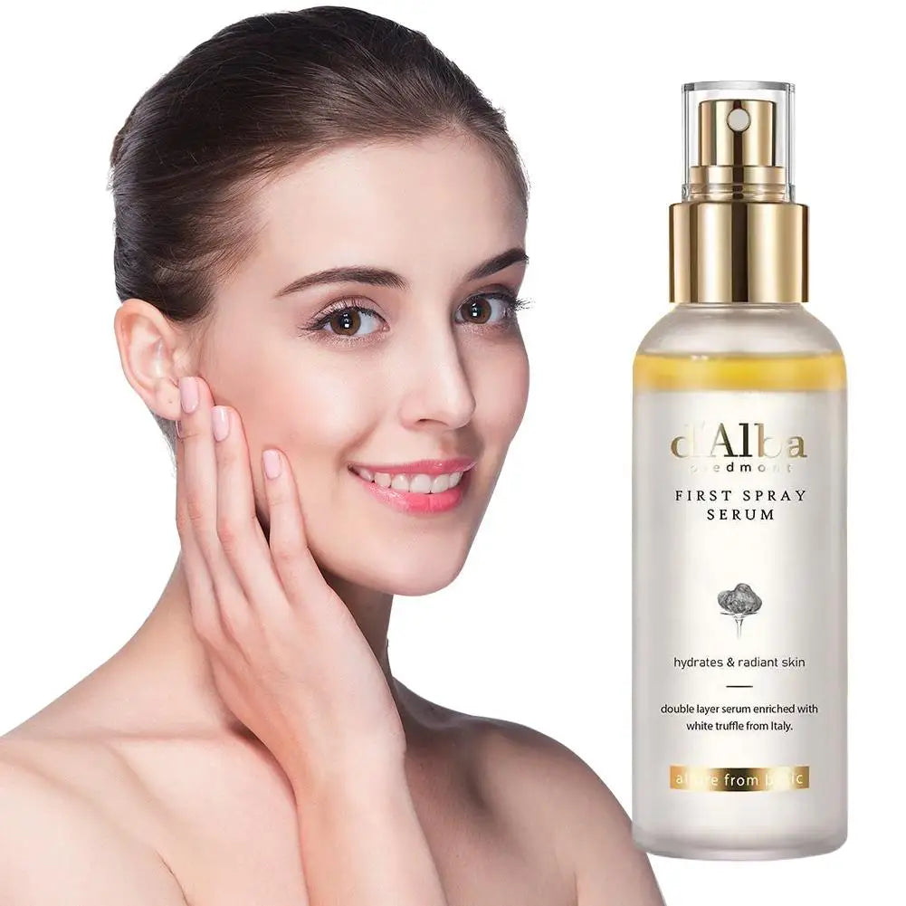 100ml White Truffle Spray Essence 50ml Sunscreen Set Full-Body UV Protection SPF Moisturizing Brightening Skincare Duo