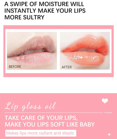 Moisturizing Lip Balm Original Lip Oil Gloss Care of the Lips Benetitnt for Lips Plumping Exfoliating Pink Plumping Gloss Oil