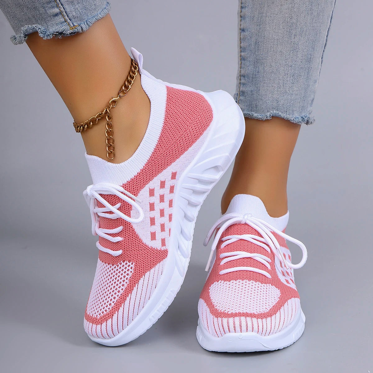 Women's summer breathable mesh flat shoes women's shoes casual sneakers shoes, clearance free shipping