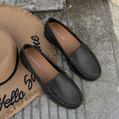 New Flats Shallow Loafers Women Walking Casual Shoes Designer Summer Comfort Soft Sole Shoes Office Zapatillas De Mujer D52