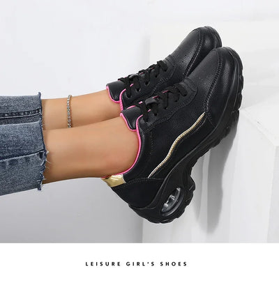 Shoes for Women 2025 Platform Casual Sneakers Designer Brand