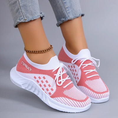 Women's summer breathable mesh flat shoes women's shoes casual sneakers shoes, clearance free shipping