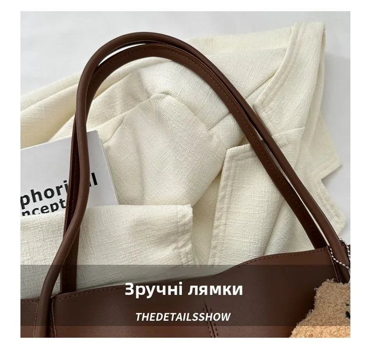 Large Capaci Buet Bag Women's Handbag 2023 New Retro Versatile Single oulder Bag Quali Tote Bag for Work And Commuting