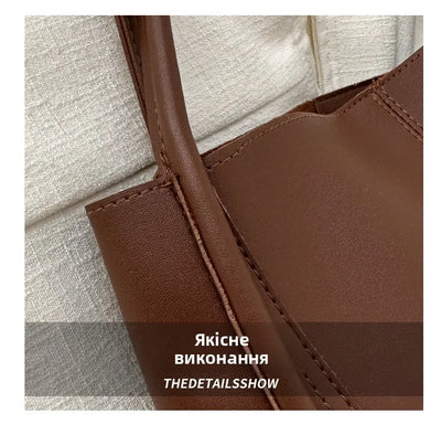 Large Capaci Buet Bag Women's Handbag 2023 New Retro Versatile Single oulder Bag Quali Tote Bag for Work And Commuting