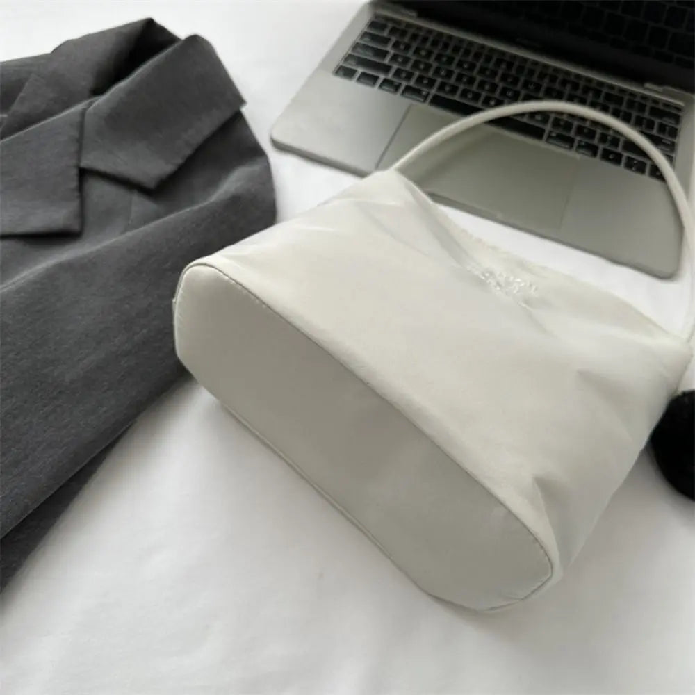 Women's High Capacity Handbag Underarm Handbag Shoulder Bag Embroidered Letters Underarm Bag Handbags Tote Bags