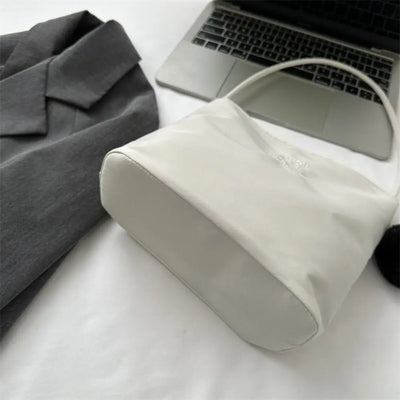 Women's High Capacity Handbag Underarm Handbag Shoulder Bag Embroidered Letters Underarm Bag Handbags Tote Bags