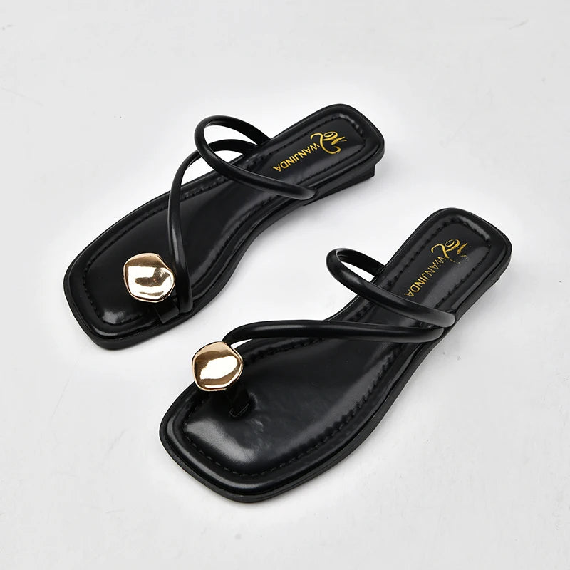 Luxury Shoes for Women Flip Flops  Women's Slippers