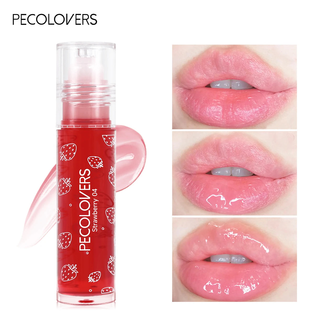 Moisturizing Hydrating & Nourishing Lip Balm,Fresh Fruit Flavor Lip Oil,Suitable for Daily Lip Care