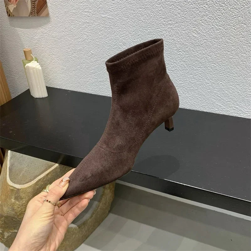 Shoes for Women 2025 High Quality Elegant Ankle Women's Boots
