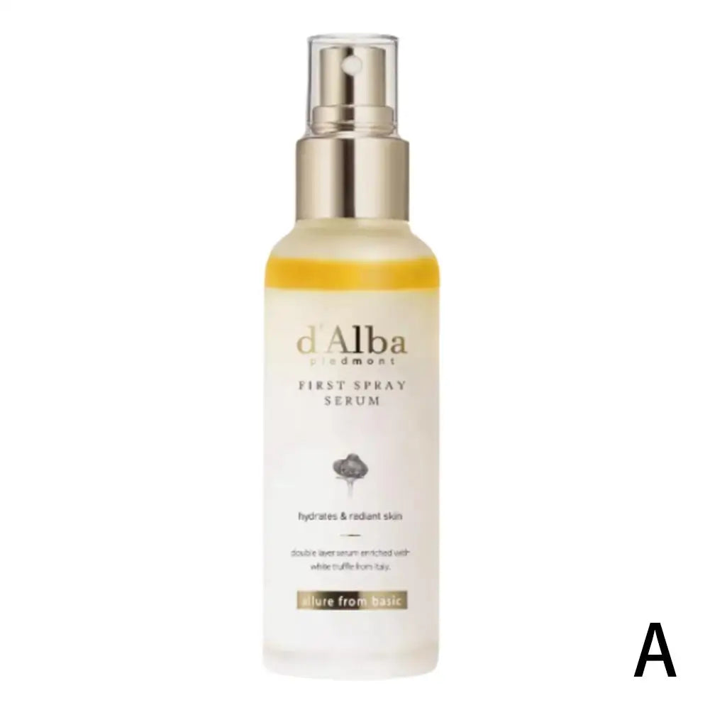 D'Alba White Truffle Aromatic Spray Serum Initial Mist Face Moisturizer Light-weight Soothing PA++++ SPF50+ Sunscreen Skin Care