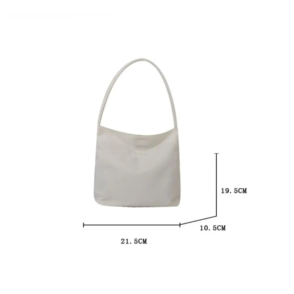 Women's High Capacity Handbag Underarm Handbag Shoulder Bag Embroidered Letters Underarm Bag Handbags Tote Bags