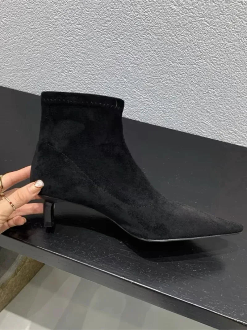 Shoes for Women 2025 High Quality Elegant Ankle Women's Boots