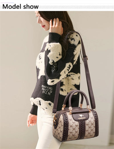 women Luxury Handbags Women Bags Designer Shoudler Bags for Women 2024 Ladies Shoulder Messenger Bag Semi woven style Sac A Main