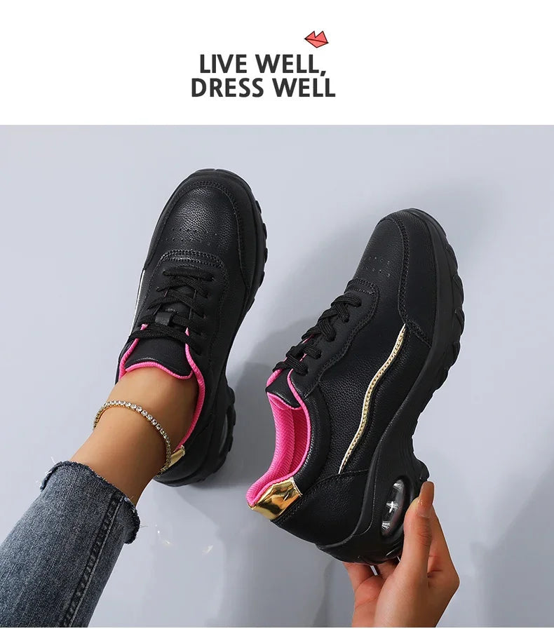 Shoes for Women 2025 Platform Casual Sneakers Designer Brand