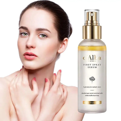 100ml White Truffle Spray Essence 50ml Sunscreen Set Full-Body UV Protection SPF Moisturizing Brightening Skincare Duo