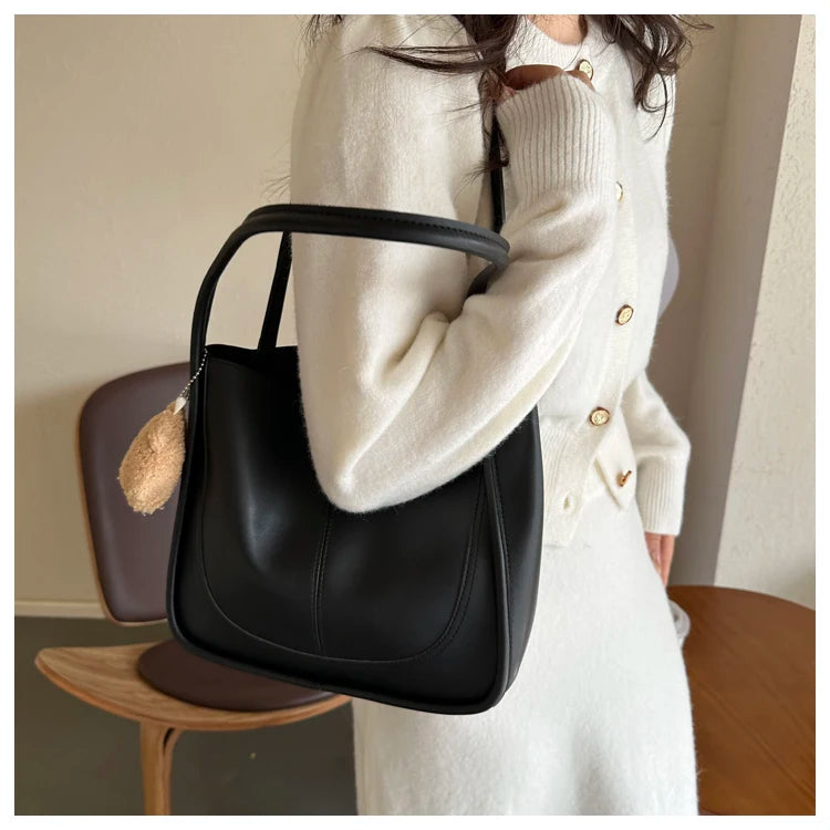 Large Capaci Buet Bag Women's Handbag 2023 New Retro Versatile Single oulder Bag Quali Tote Bag for Work And Commuting