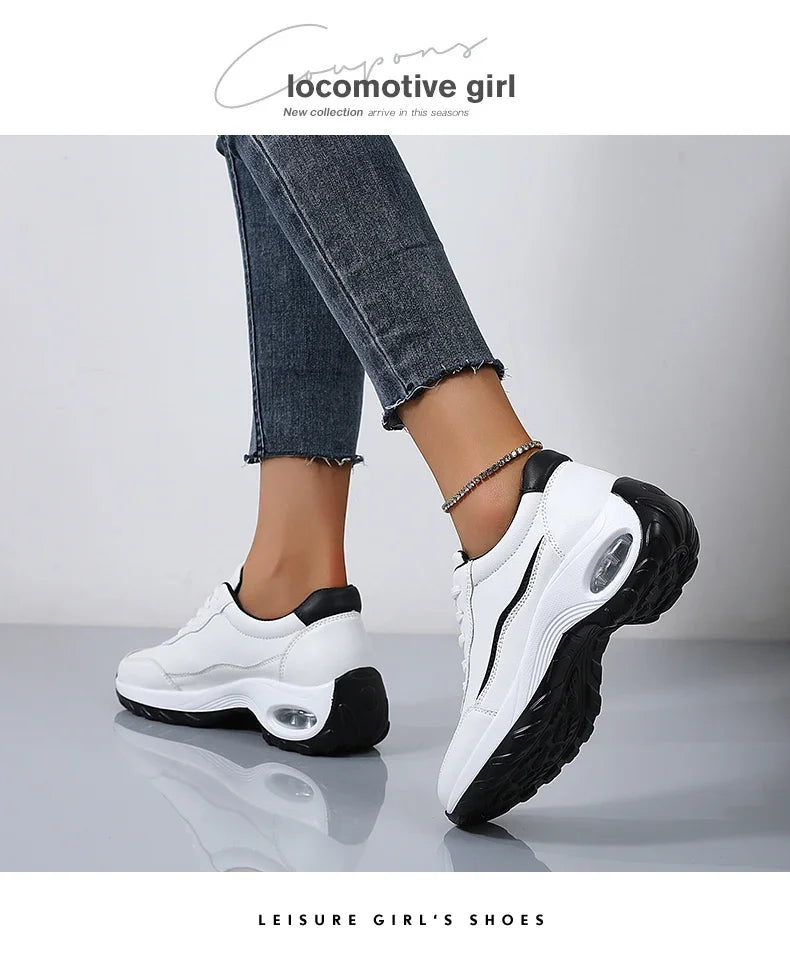 Shoes for Women 2025 Platform Casual Sneakers Designer Brand