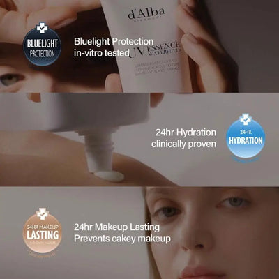 100ml White Truffle Spray Essence 50ml Sunscreen Set Full-Body UV Protection SPF Moisturizing Brightening Skincare Duo