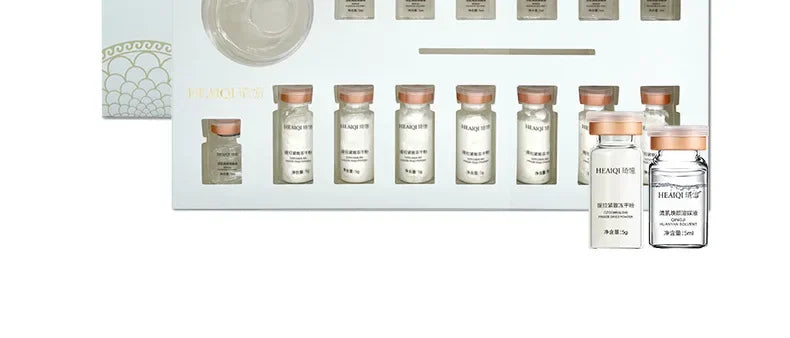 Korean Collagen Hyaluronic Acid Face Mask Repair Firming Lifting Improve Fine Lines Brighten Moisturiz Peptide Essence Skin Care