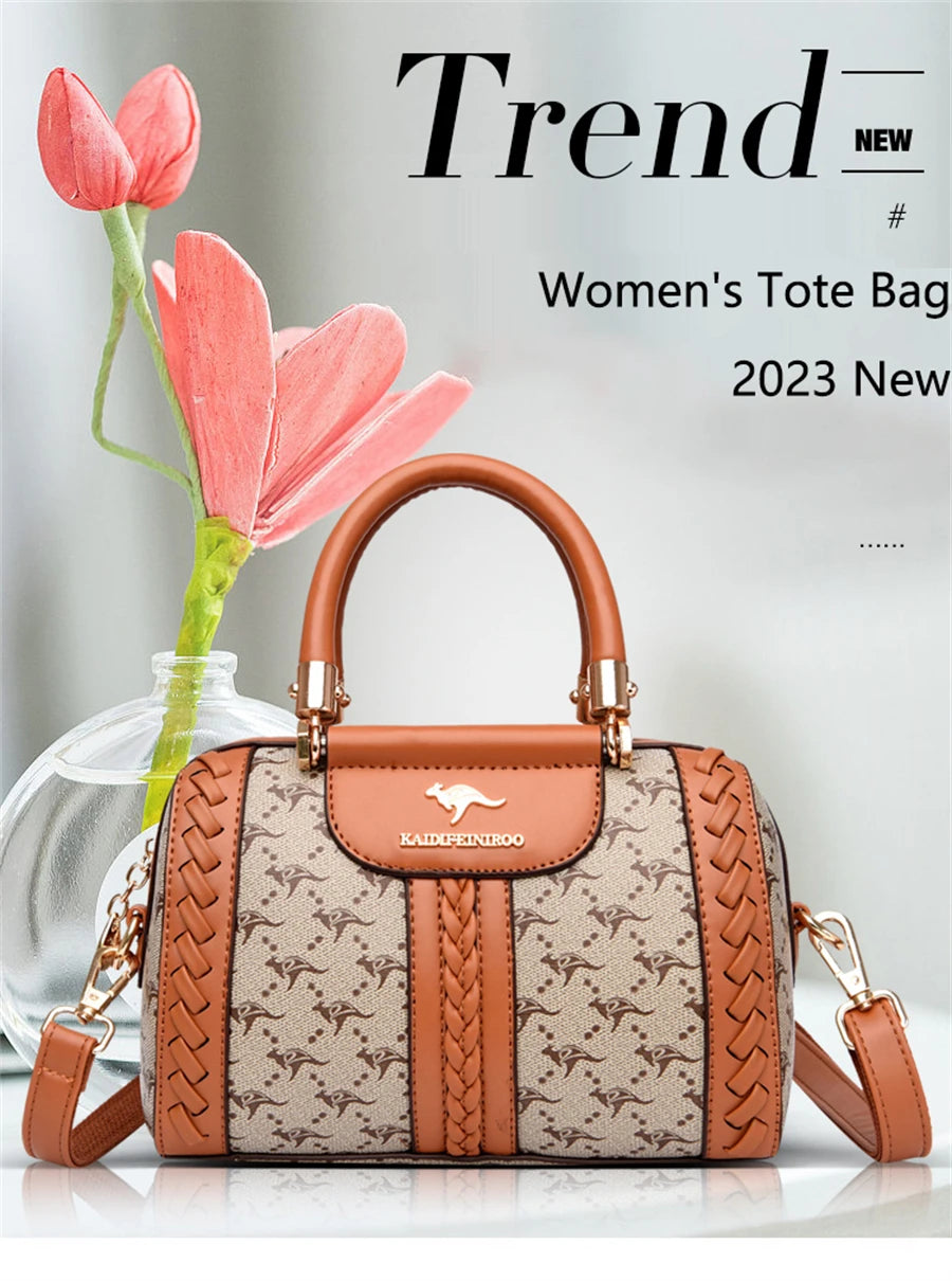 women Luxury Handbags Women Bags Designer Shoudler Bags for Women 2024 Ladies Shoulder Messenger Bag Semi woven style Sac A Main