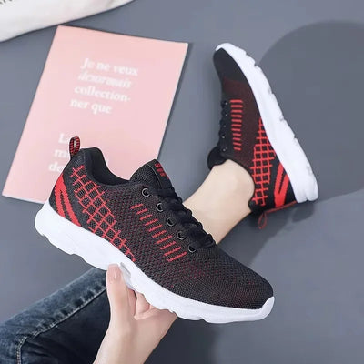 Women's Shoes Breathable Classic Fashionable Lightweight Anti Slip Walking Shoes Light Exercise Popular Trendy Sneakers Women
