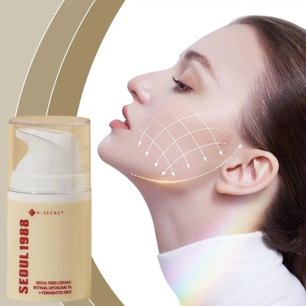Seoul 1988 Retinol Liposome Facial Care Cream Fade Fine Lines Anti-wrinkle Eye Cream Moisturizing Care Cream Face Skin Care
