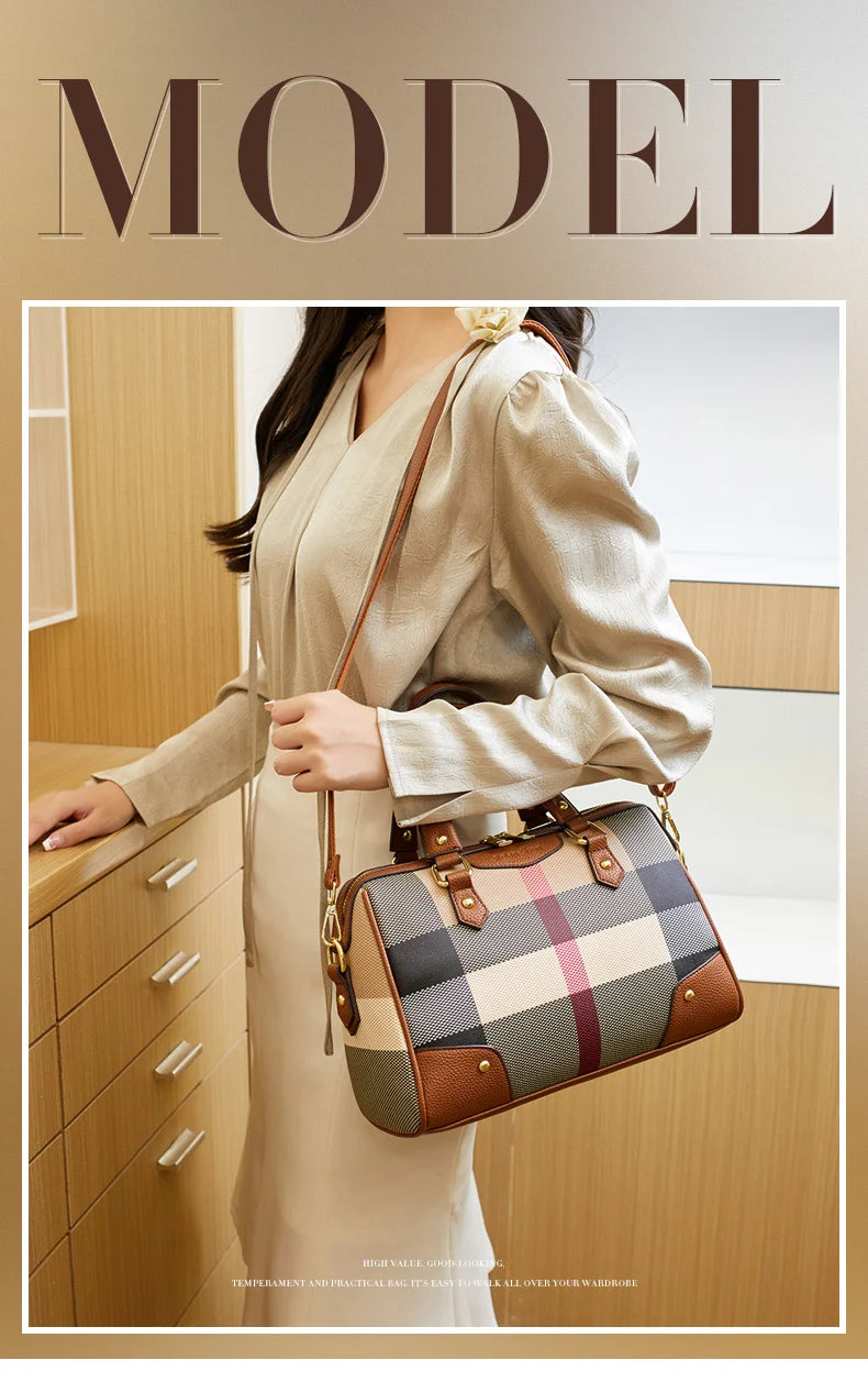 Women's Bag Tote Bag Light Luxury Shoulder Bag Large Capacity Handbag Casual Fashion Versatile Commuter Large Bag Brand Niche High-End 2025 New Handbag Casual Bag