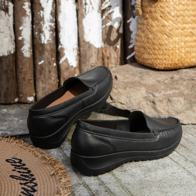 New Flats Shallow Loafers Women Walking Casual Shoes Designer Summer Comfort Soft Sole Shoes Office Zapatillas De Mujer D52