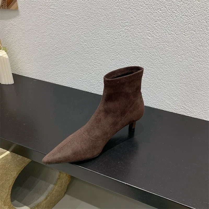 Shoes for Women 2025 High Quality Elegant Ankle Women's Boots