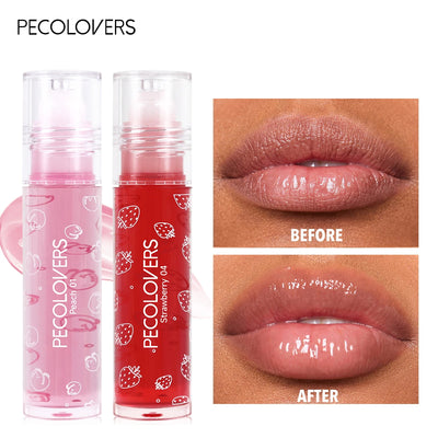 Moisturizing Hydrating & Nourishing Lip Balm,Fresh Fruit Flavor Lip Oil,Suitable for Daily Lip Care