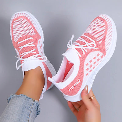 Women's summer breathable mesh flat shoes women's shoes casual sneakers shoes, clearance free shipping